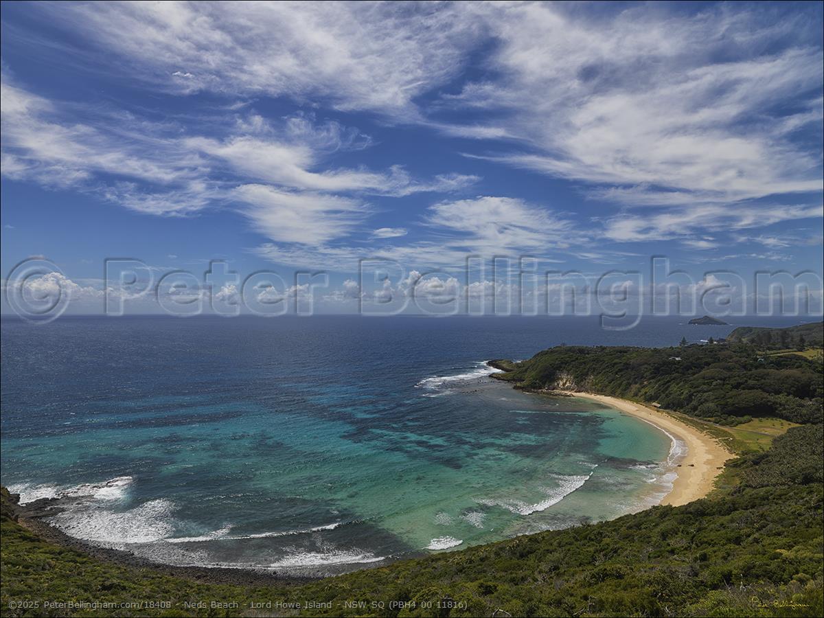 Peter Bellingham Photography Neds Beach - Lord Howe Island - NSW SQ (PBH4 00 11816)